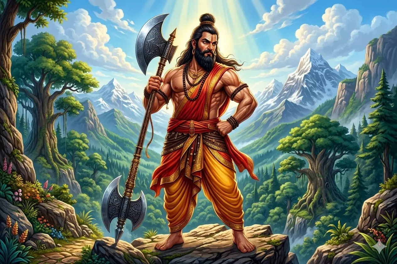 Lord Vishnu Parashurama Avatar