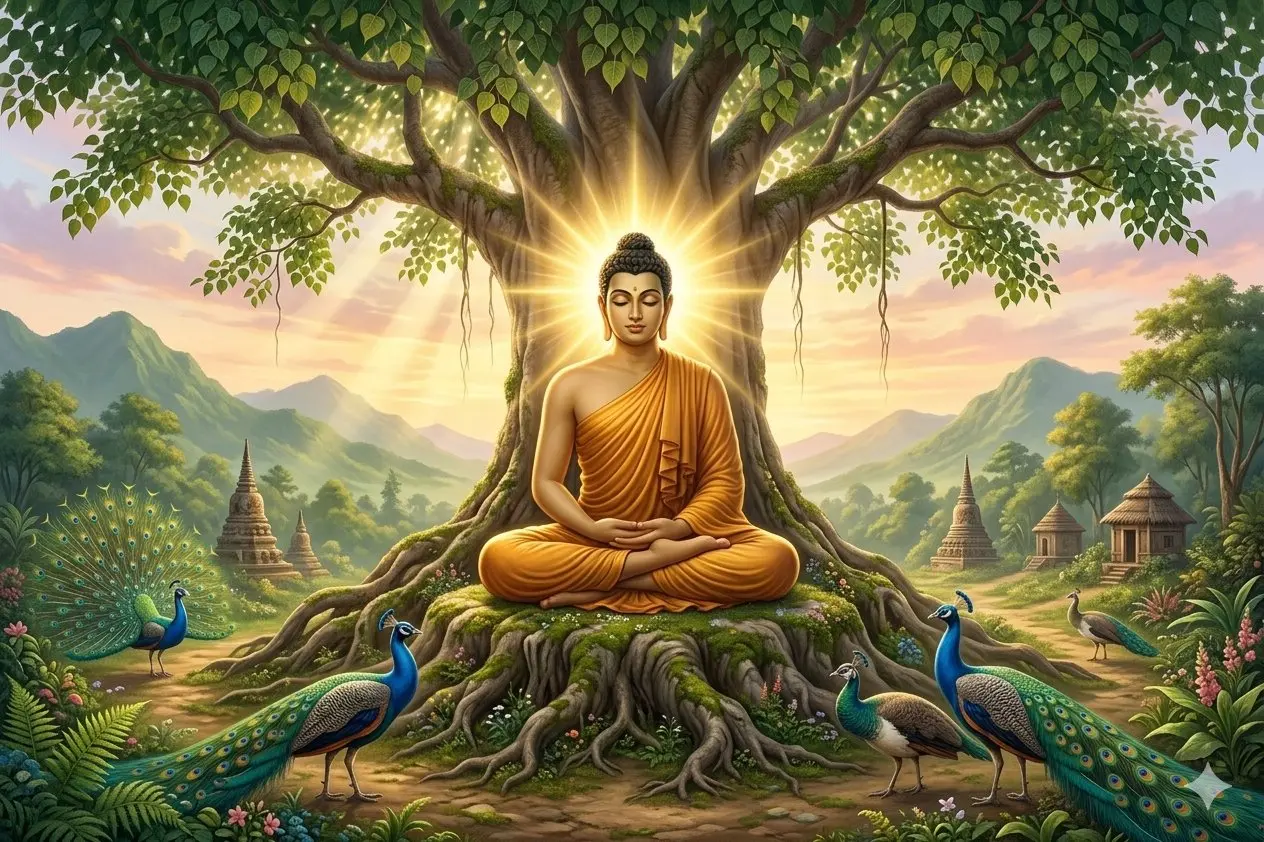 Lord Vishnu Buddha Avatar